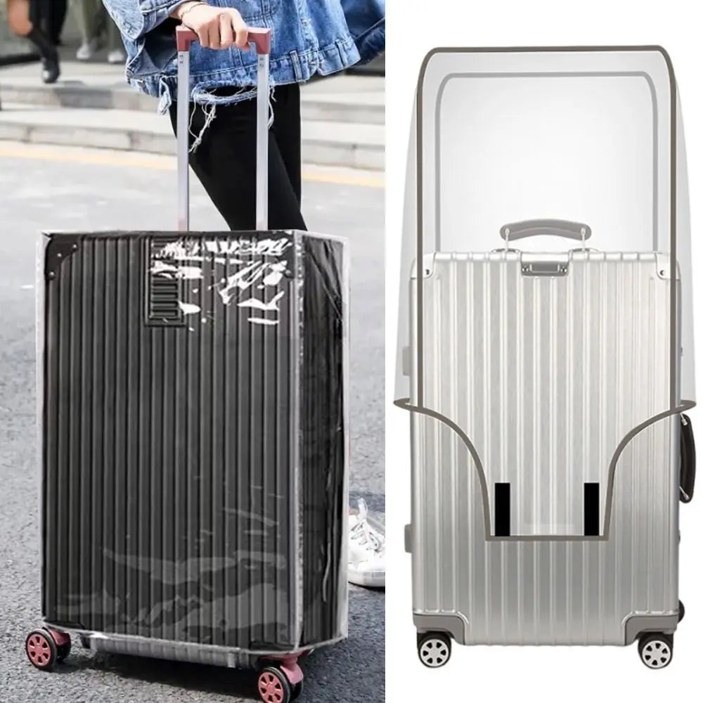 Transparent Travel Luggage Cover Waterproof