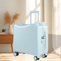 Portable suitcase combination trolley