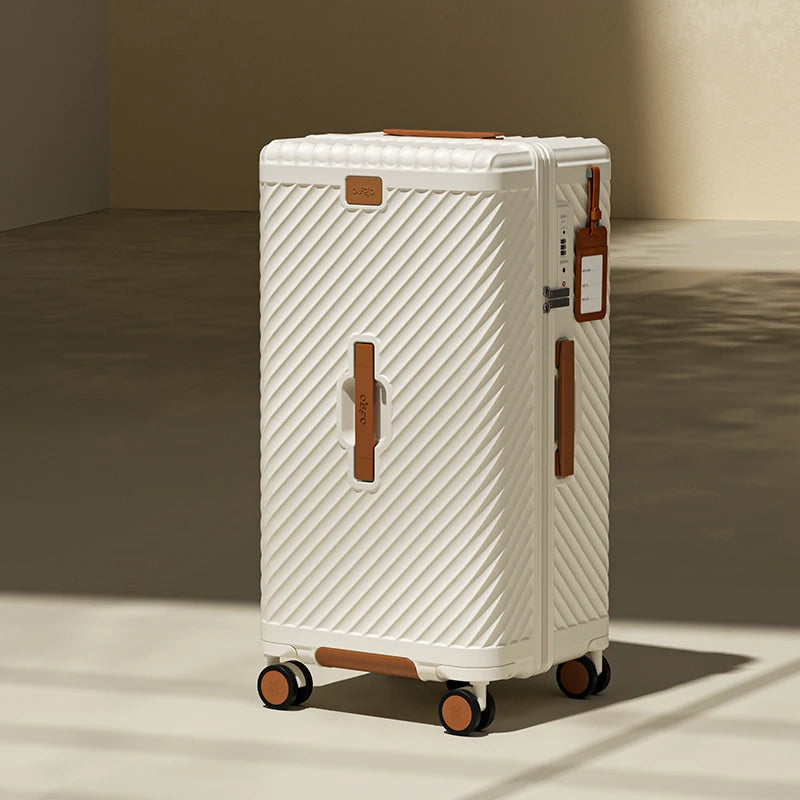 Suitcase With Tsa Lock Trolley Travel Carry-on Suitcase