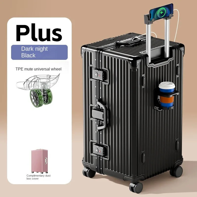 Aluminium Frame Trolley Suitcase 20'' Cabin Box
