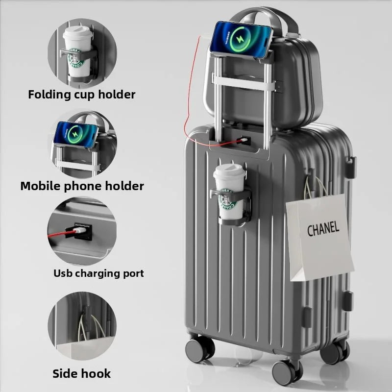 20 Inch Multifunction Large Capacity Luggage