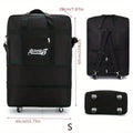 Travelling Pack Wheels For Women Men Expandable Foldable Trolley