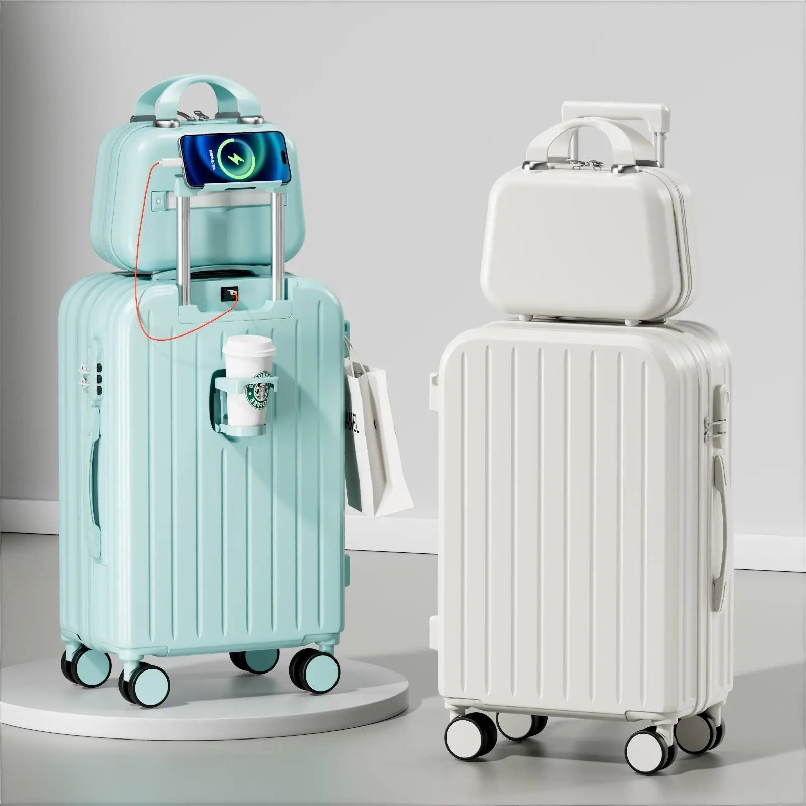 20 Inch Multifunction Large Capacity Luggage